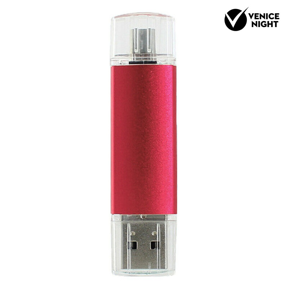 Flash Drive Usb 2.0 Otg Portabel 2 In 1 Kapasitas 1/2tb Untuk Ponsel Android