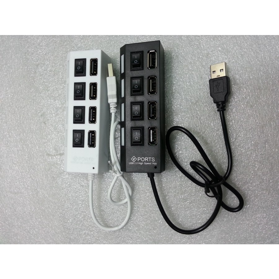 USB hub 4 port on/off