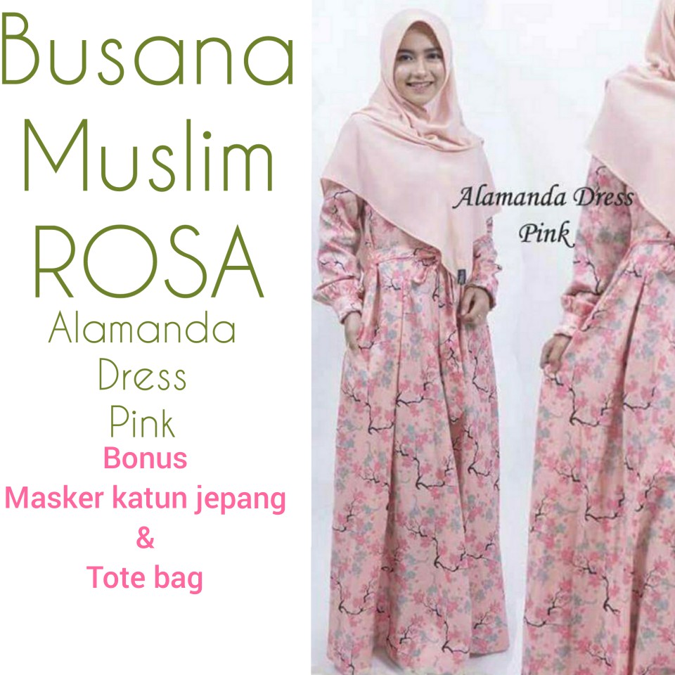 BERKUALITAS RAHNEM RL 04 DISKON 15 BUSANA MUSLIM GAMIS DRESS BLUS GAMIS PALING MURAH PROMO RA U9H1