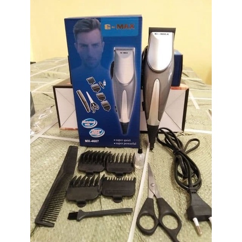 Promo Terbaru!!! Alat CukurRambut/Janggut Hair Clipper G-MAX MX-4607 Mudah DIgunakan dan berkualitas