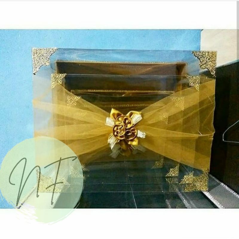 

NF - Kotak Hataran Mika List Pita Set Gold