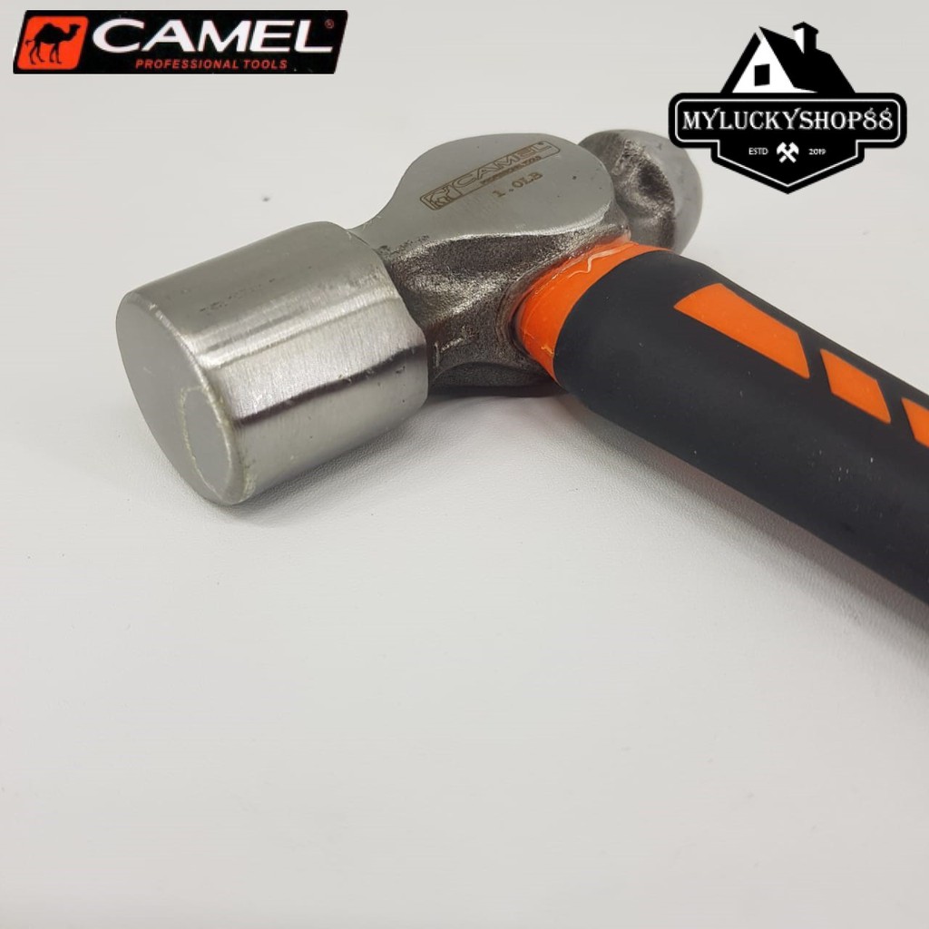 Camel Palu Konde 1LB Ball Pein Hammer Rubber Grip Karet 1 LB