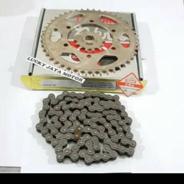 Gear set ninja 250 F1 pnp ninja 250 karbu