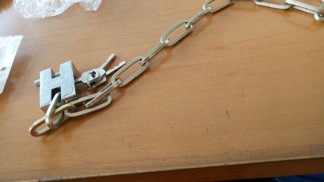 Gembok Rantai Lapis Kain Serbaguna / Motor / Pagar / Pintu Murah Awet