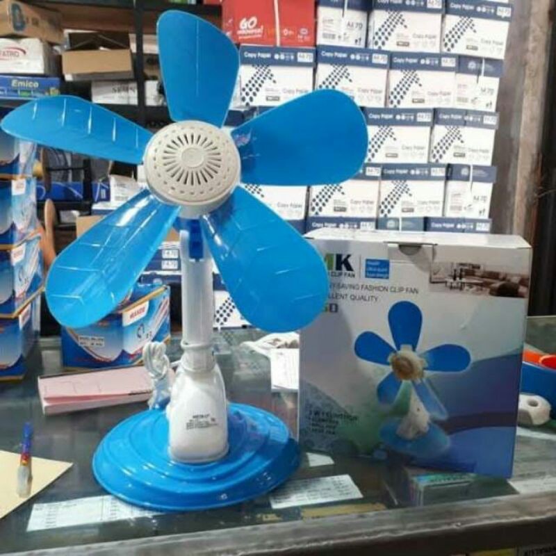 Kipas Angin Jepit 3 In 1 Merek Arashi / MEIKO FAN 20 Watt Bisa Meja Dinding Jepit