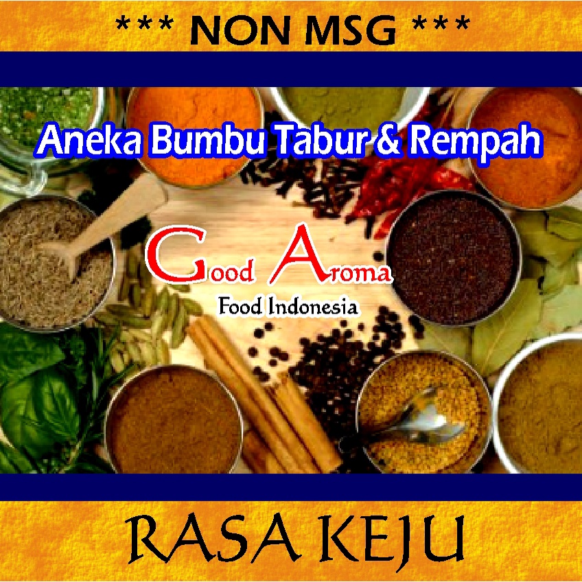 

Bumbu Tabur Non MSG Rasa Keju 100 Gram Halal