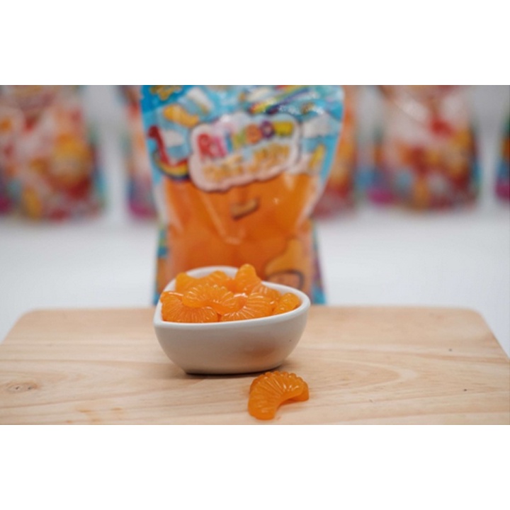 

JELLY JERUK MANDARIN / RAINBOW NATA JELLY / TOPPING MINUMAN KEKINIAN