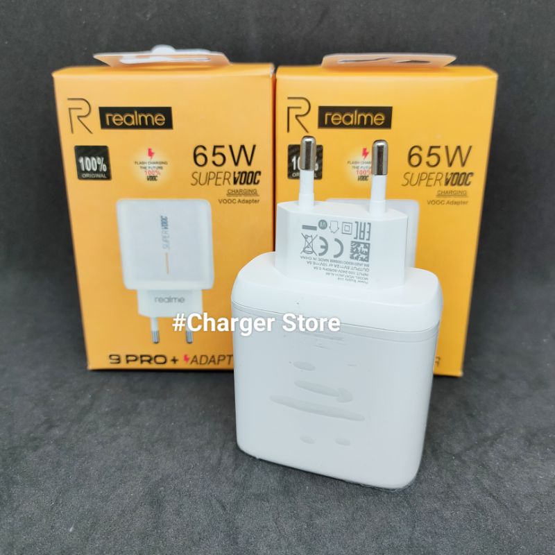 Adaptor Batok Charger Realme 65W 6.5A SUPER VOOC DART