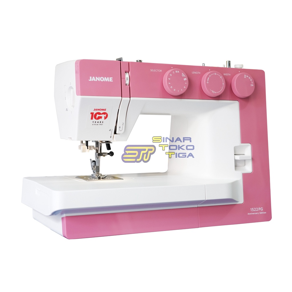 JANOME 1522 PG Mesin Jahit Portable Multifungsi 1522PG