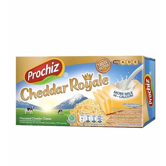 

Keju Prochiz Cheddar 160 gram