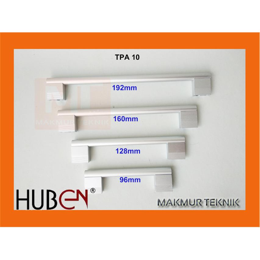 Handle Tarikan Laci tarikan pintu lemari HUBEN TPA-10 128