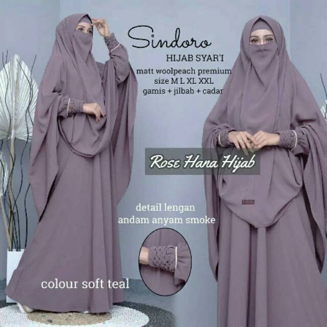 GAMIS SINDORO SYAR'I UK XXL
