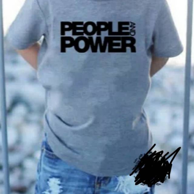 TSHIRT BAJU KAOS PEOPLE POWER