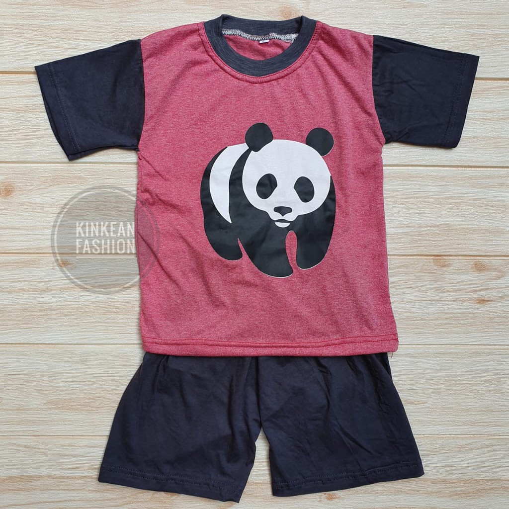 Setelan Kaos Anak / Baju Anak Size M 3-4 tahun