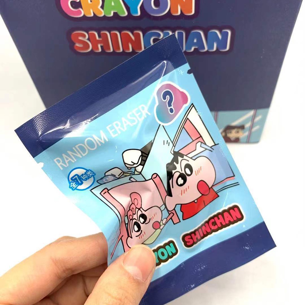 【COD Tangding】crayon Shin-Chan Penghapus Bentuk Dinosaurus Kartun Lucu