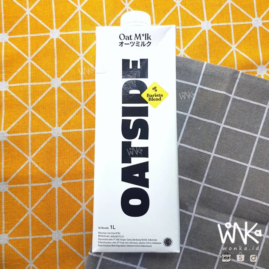 Oatside All Variant Rasa Oat Milk 1L - Susu Oat Gandum