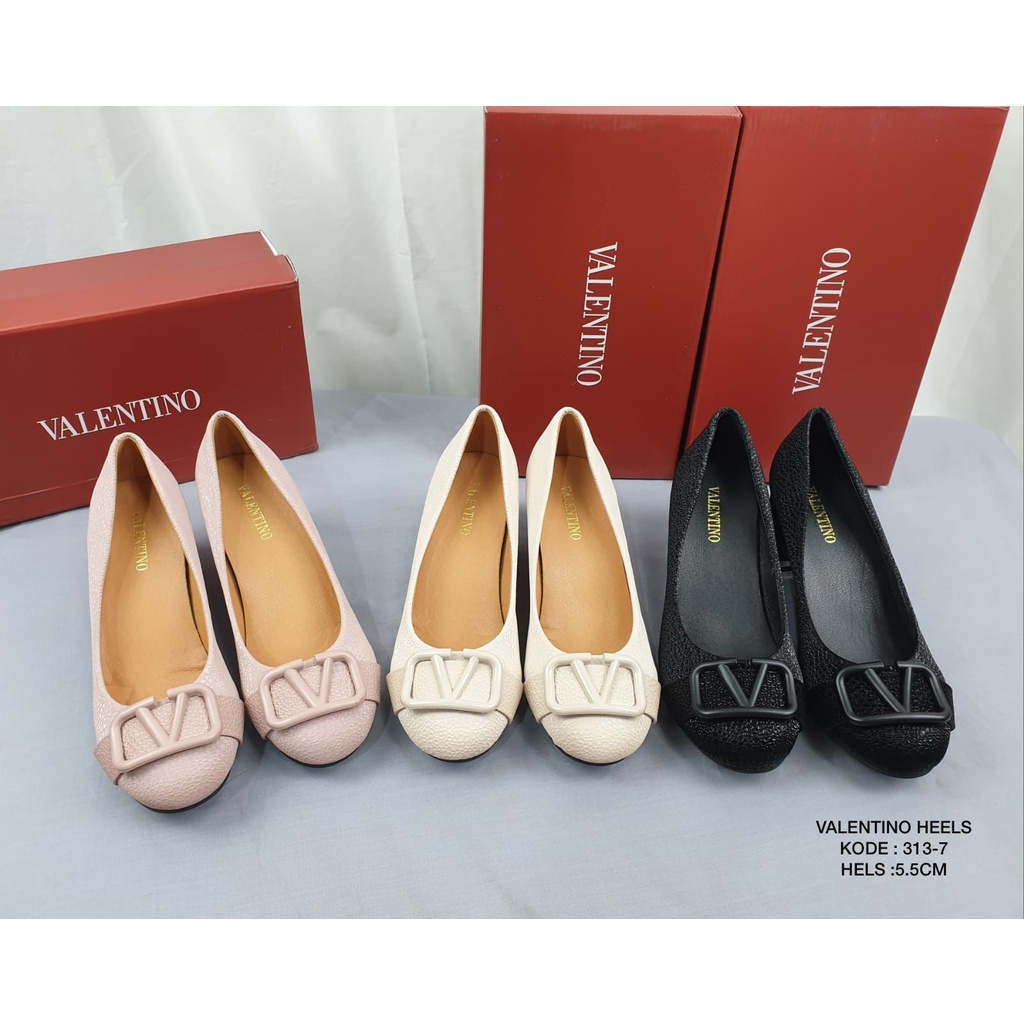 SEPATU HEELS PLATFORM SHOES 313-7