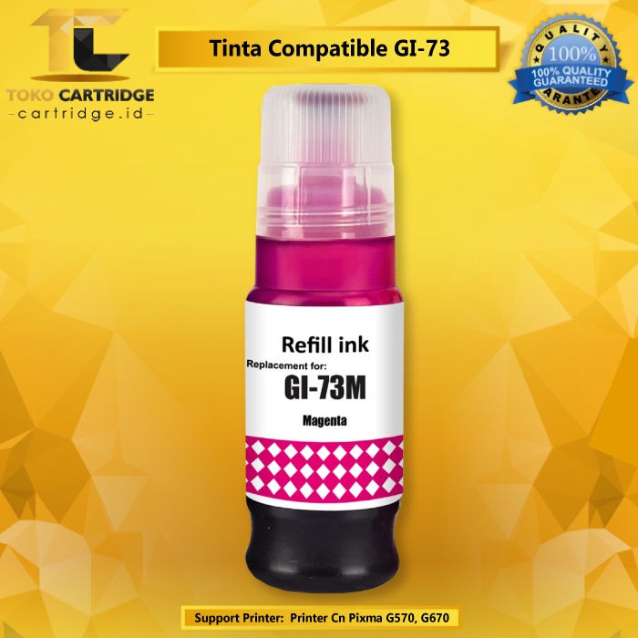 Tinta Compatible GI-73 GI73 GI 73 gi73 Printer Cn Pixma G570 G670 Dye Ink