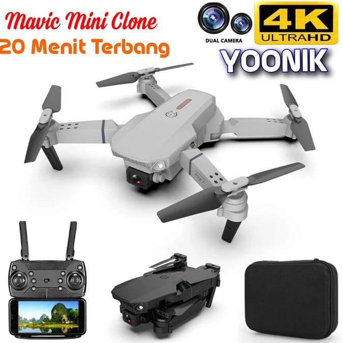Drone Murah 4K Dual Kamera Optical Flow Mirip Mavic Mini