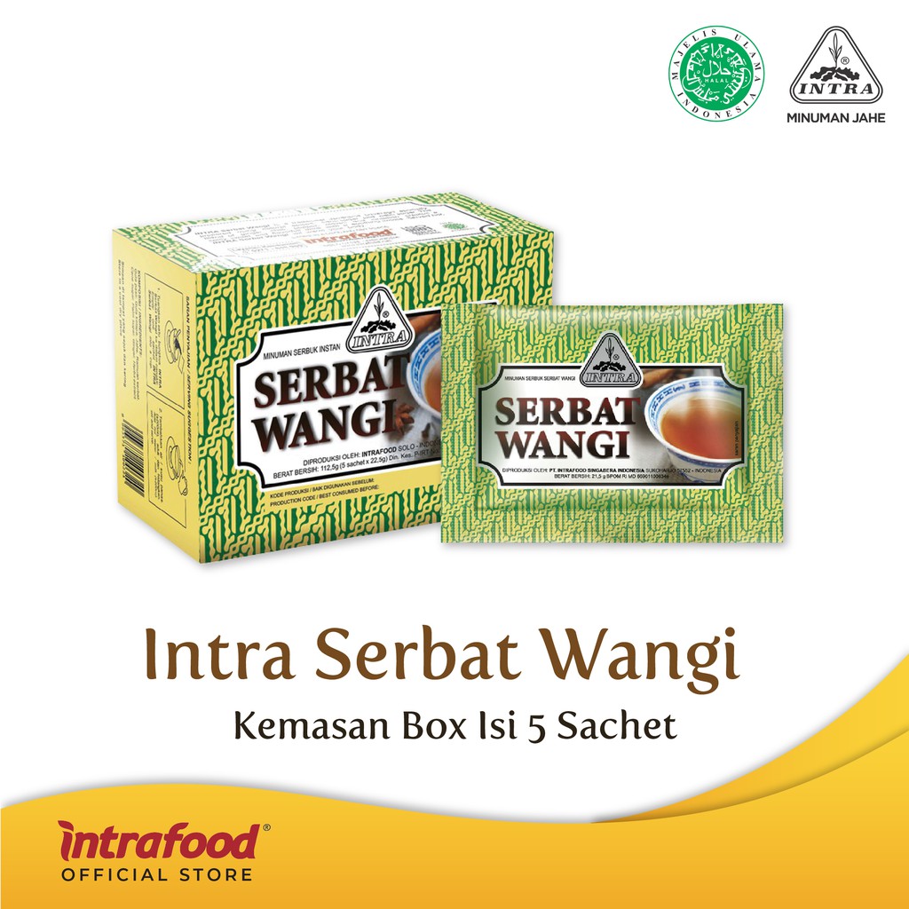 Intra Serbat Wangi (Box) Isi 5 sachet