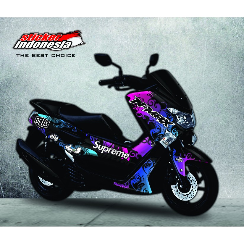 DECAL STICKER NMAX LAMA OLD & new  FULL BODY STRIPING N MAX 155 SUPREME