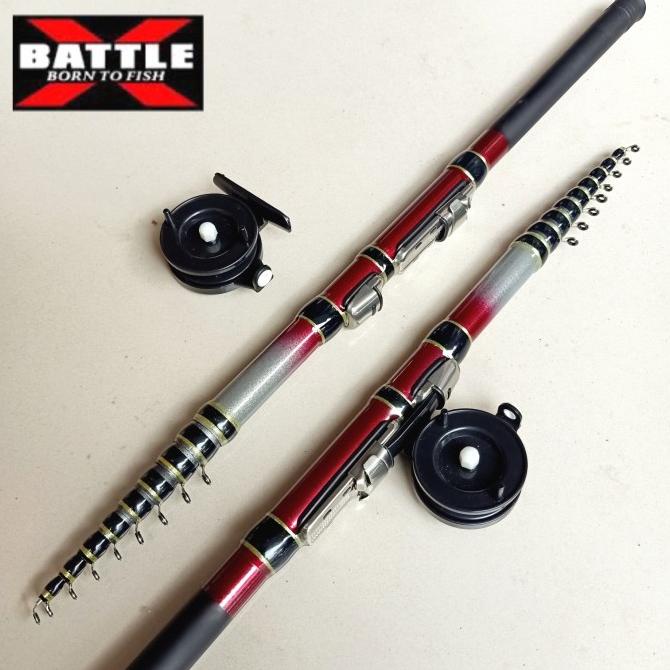 Joran Tegek Kolongan Magnum 3m Ruas Pendek