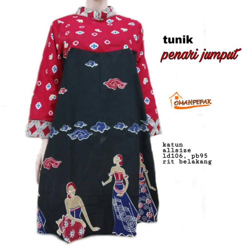 TUNIK BATIK TUNIK JUMPUTAN TUNIK PENARI JUMPUT