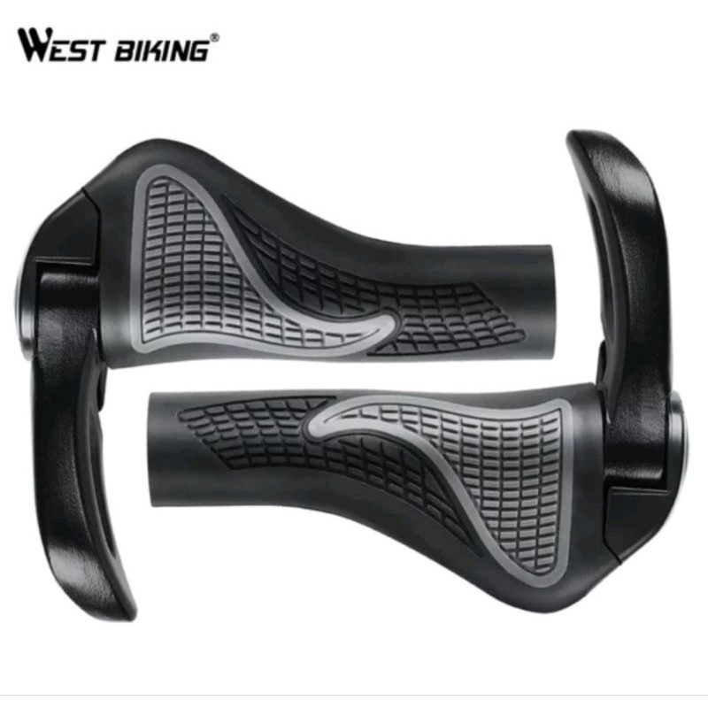 Hand Grip Karet nyaman Model Lurus Handgrip Pegangan stang Handlebar Silicon handfat sepeda mtb folding bike seli lipat