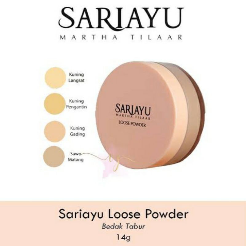 ❤ jselectiv ❤ SARIAYU Loose Powder | Bedak Tabur SARIAYU