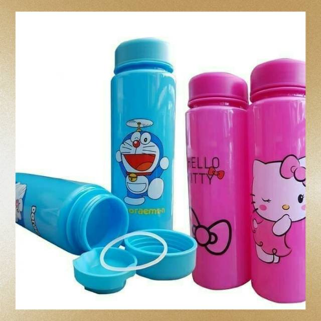 Botol minum karakter doraemon & Hello kity My Bottle