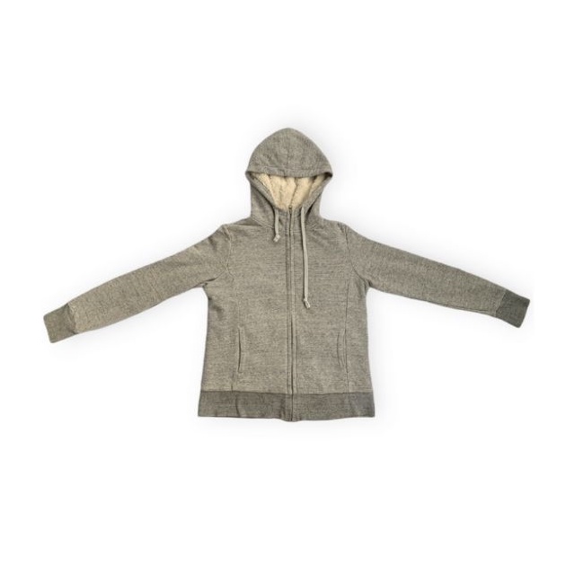 ZIP HOODIE SHERPA JACKET - UNIQLO