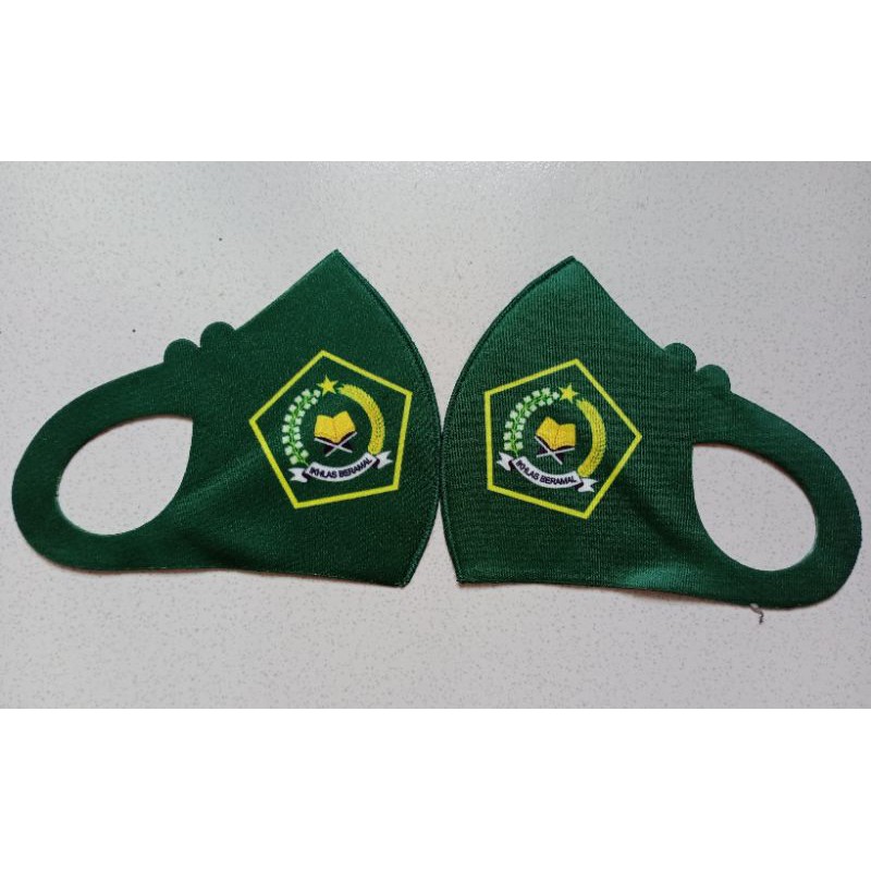 Masker MI logo kemenag