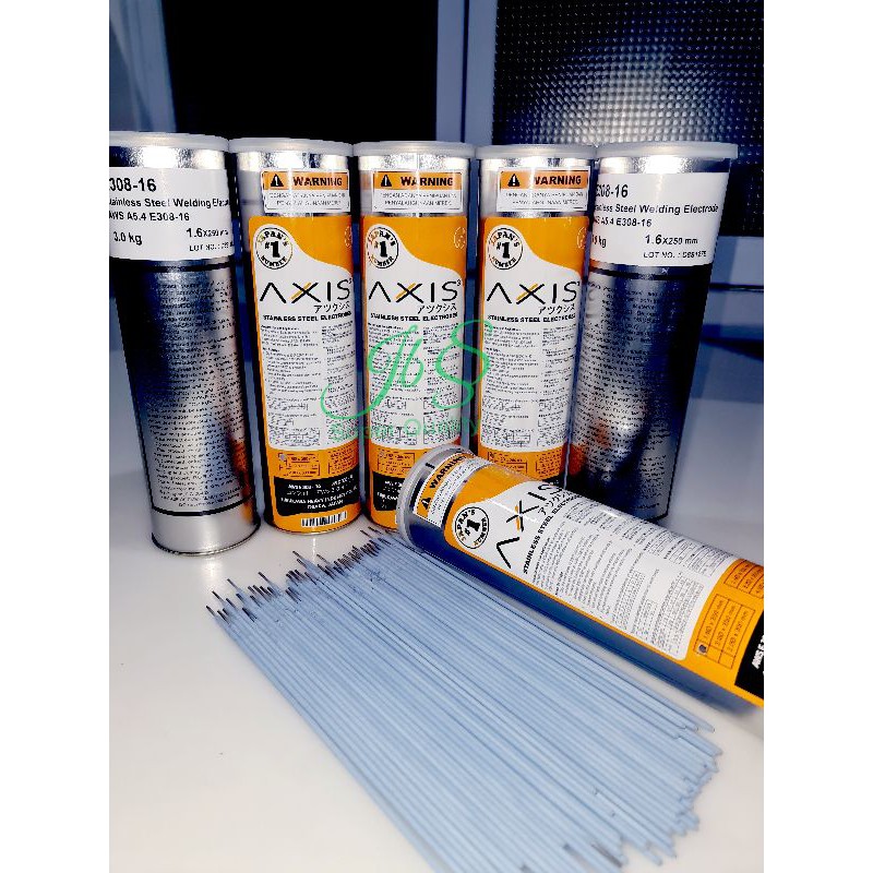 KAWAT LAS CANTUM AXIS 2.0MMX250MM E-308 STAINLESS STEEL ELECTRODE (1KG)