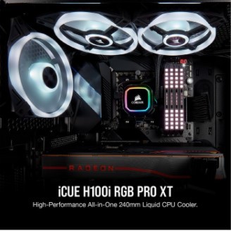 Corsair iCUE H100i RGB PRO XT CW-9060043-WW Cooler Liquid