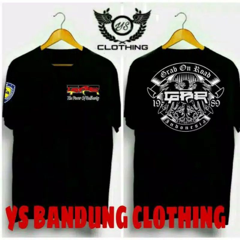 BAJU KAOS GBR GRAB ON ROAD