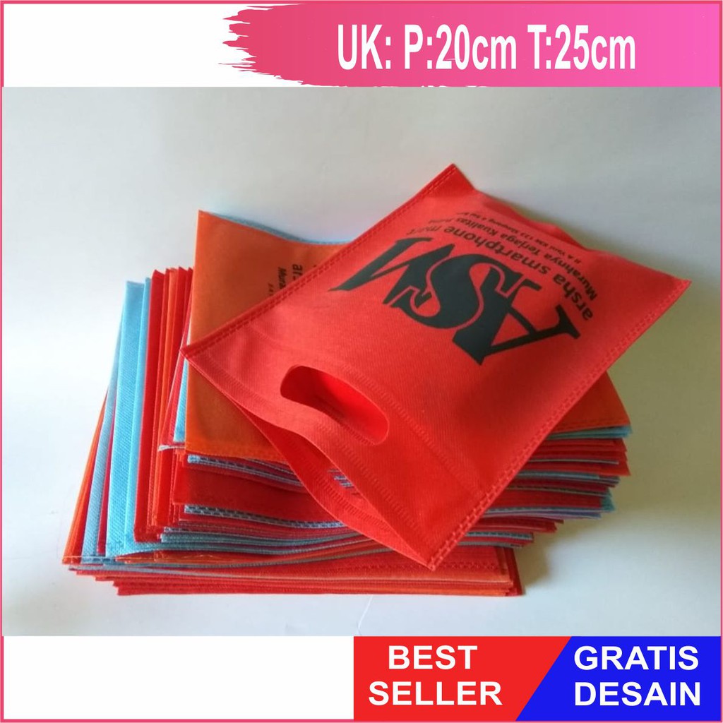 Tas Kantong Hp,tas kantong promosi,tas kantong skincare,tas kantong distro,tas spunbond sablon, Tas 