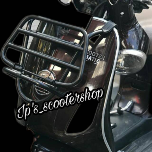 Aksesoris vespa Front rack lx s