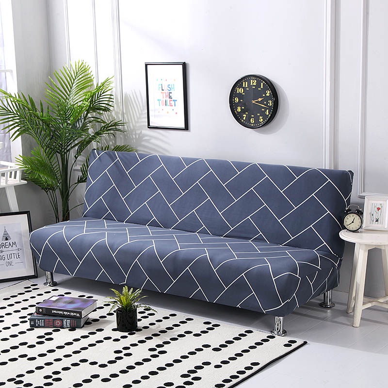 [dan tongkat busa]160-190CM Elastic Vintage Cover SOFA BED Cover Sarung SOFA BED stretch elastis