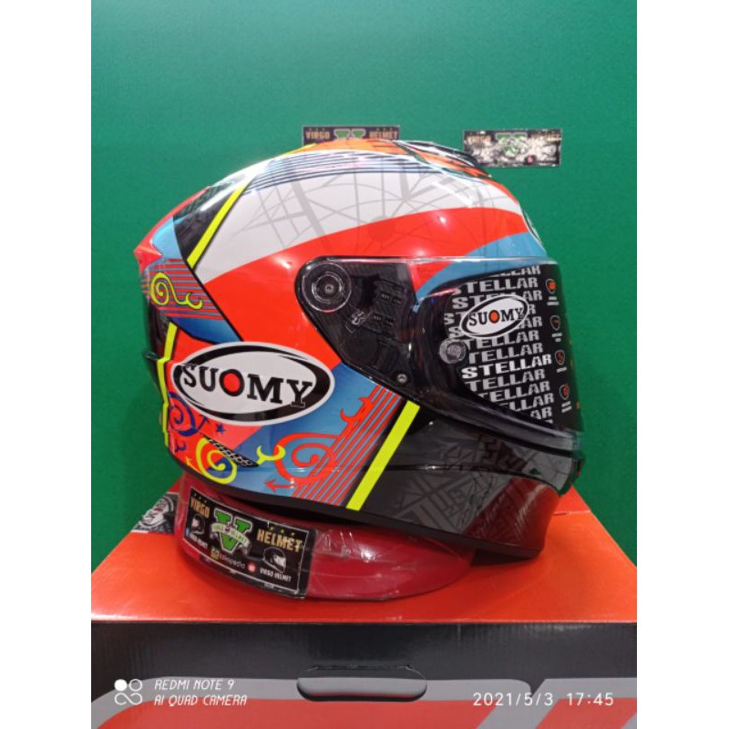 SOUMY HELM STELLAR PECCO BAGNAIA REPLICA ORIGINAL SUOMY TERMURAH