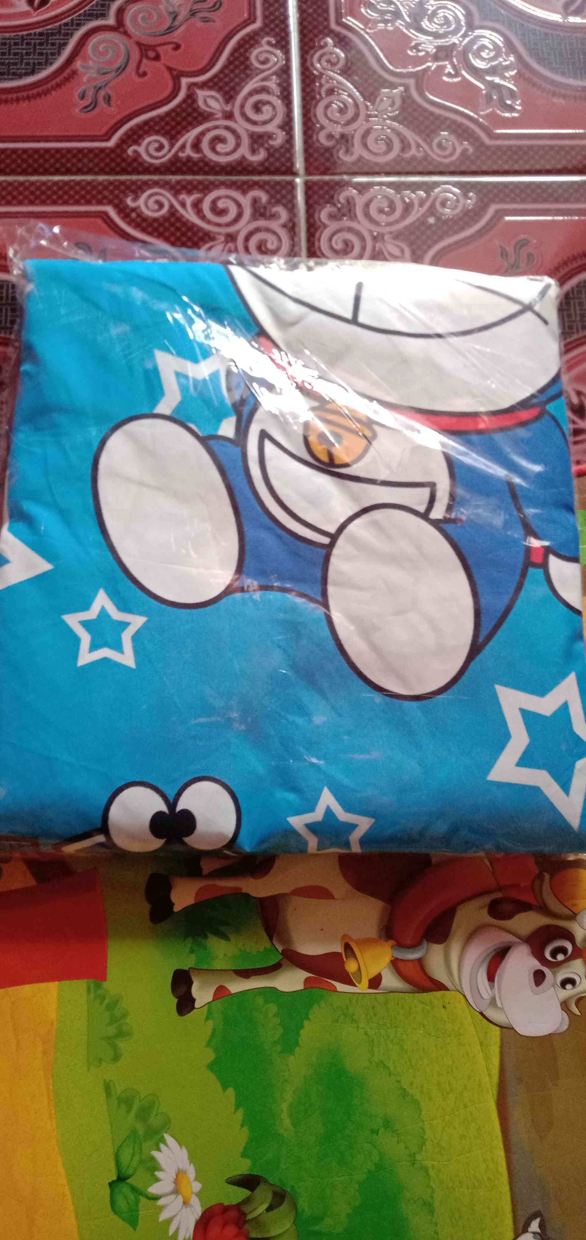 Sarung Kasur Busa Resleting Karakter Ukuran 90*200