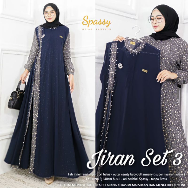 Jiran set 3 ORI spassy
