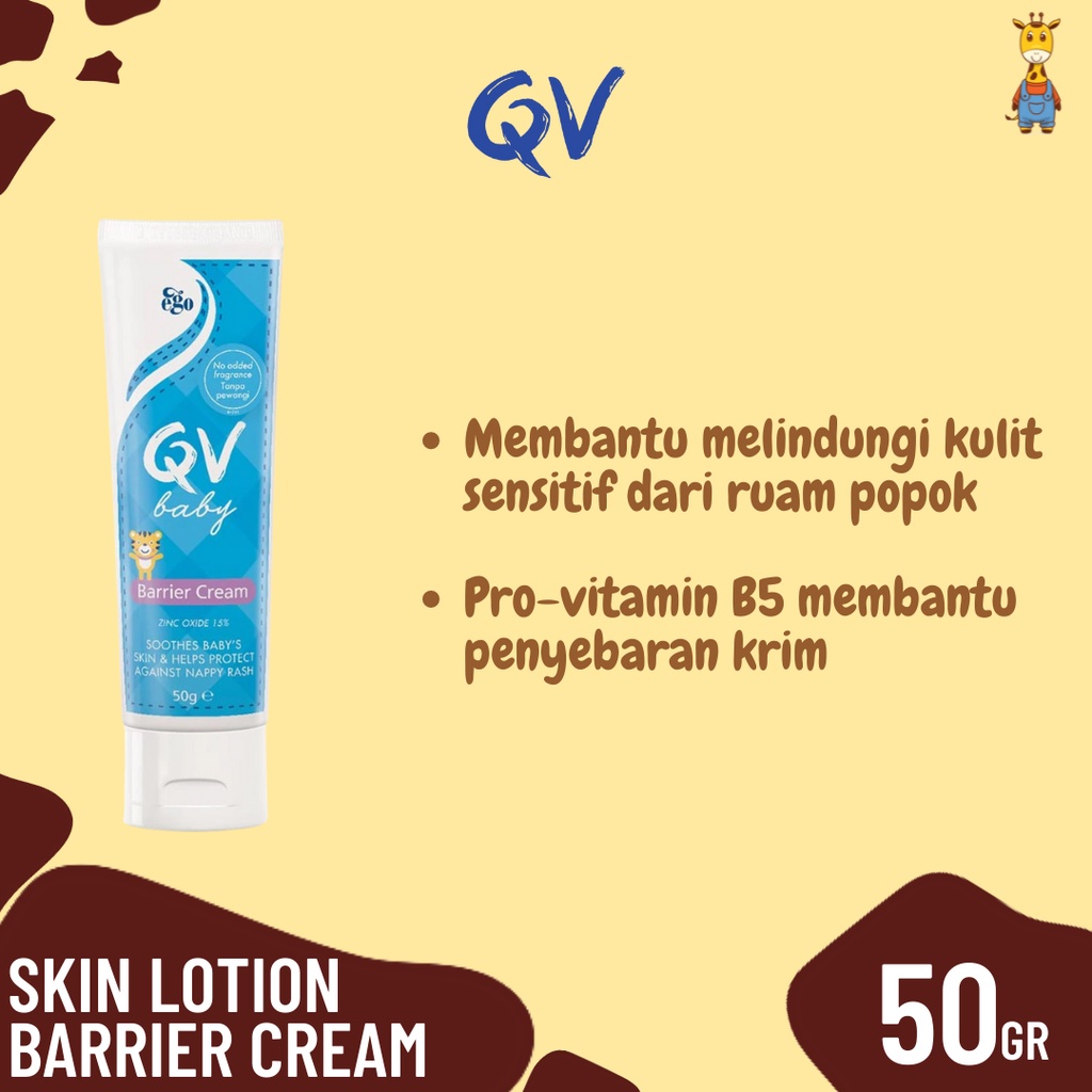 QV Baby Barrier Cream 50gr - Krim Ruam Bayi