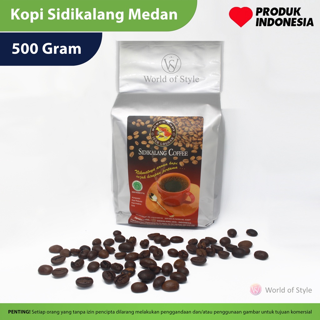 

KOPI SIDIKALANG MEDAN - 500 GRAM