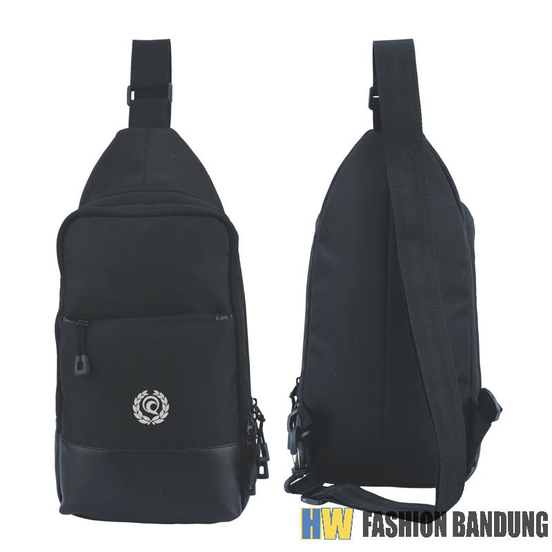 RAINDOZ - RDN 041 Tas Selempang Pria HITAM murah original cibaduyut keren