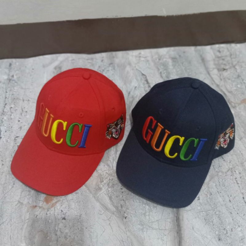 Topi Baseball Gucci Leopard Premium Quality