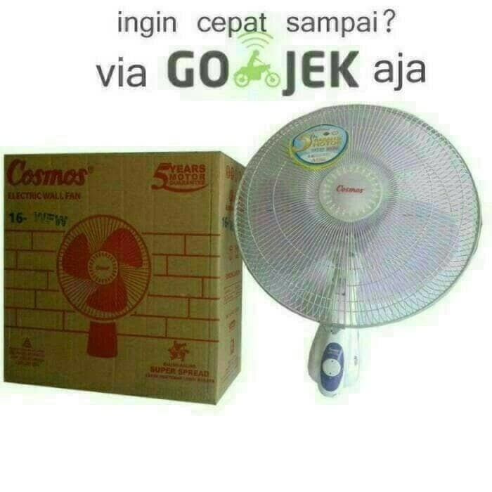 Cosmos Wall Fan 16 WFW  16WFW kipas Angin Dinding Tembok.