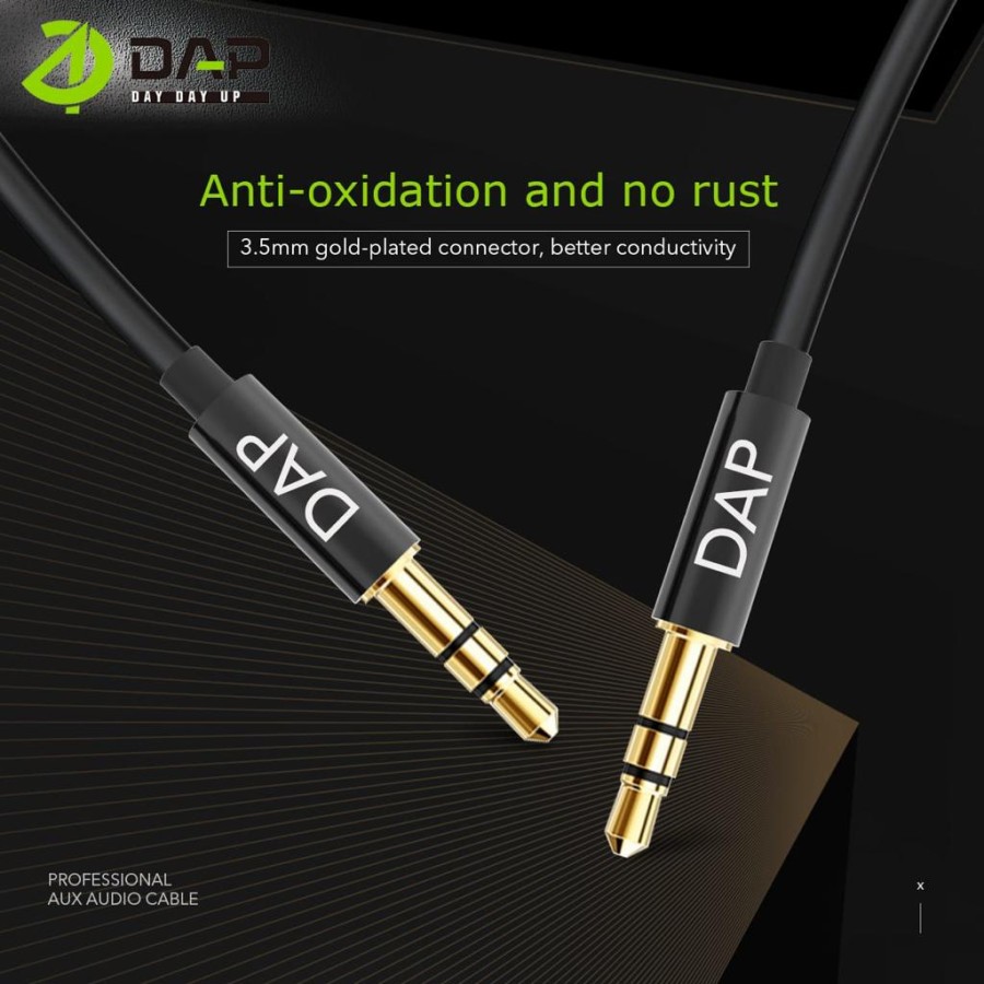 DAP D-AU01 Aux Cable 3.5mm kabel aux 1m Profesional Aux Audio Cable