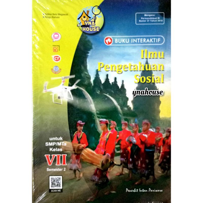 Buku LKS PR Interaktif Intan Pariwara SMP/Mts Kelas VII/7 Semester 2 Tahun 2021/2022 Matematika/IPA/IPS/PKN/Inggris/Indonesia-IPS 2022