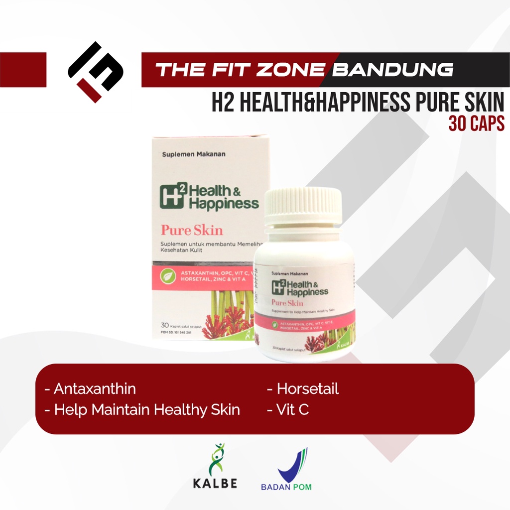 H2 Health&Happiness Pure Skin 30 Capsul