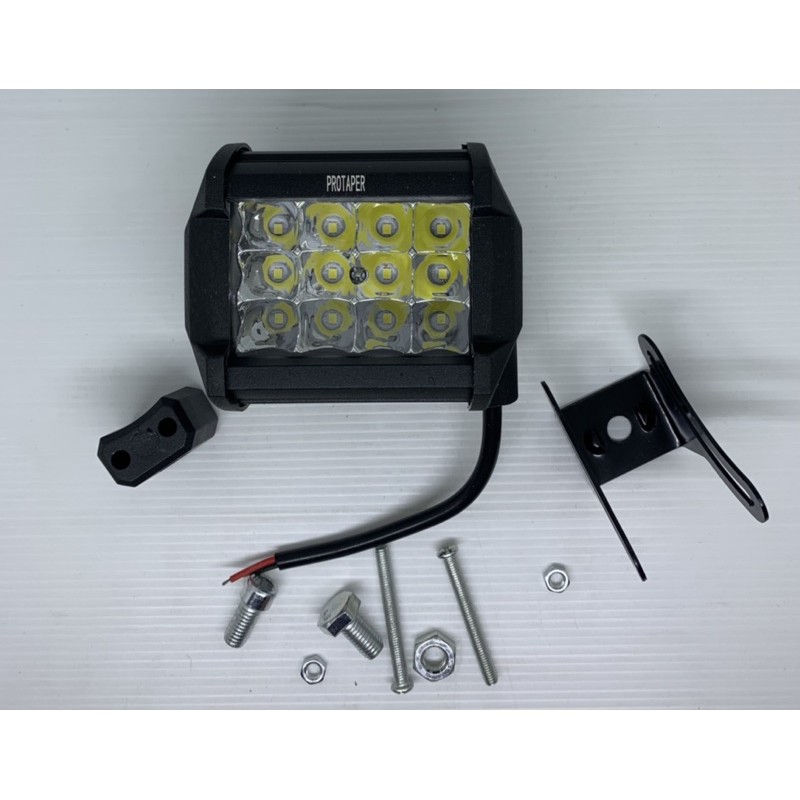 Lampu Tembak Sorot Motor 12 Led Kotak Cwl Cree Work Light